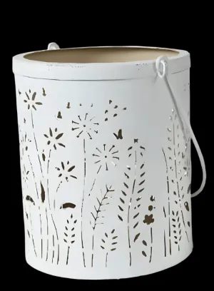 13cm Iron Cut Out Lantern Assorted by Kaemingk