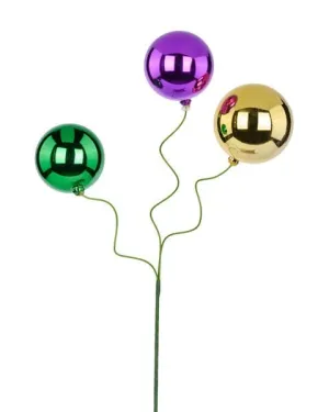 17" Ball Pick: Mardi Gras
