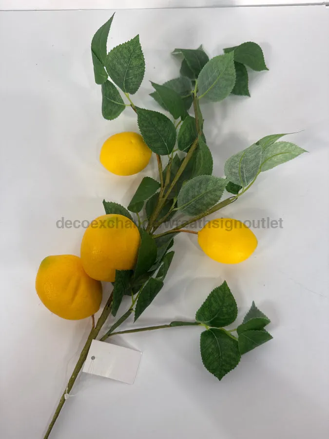 18-Inch Lemon Spray in Yellow & Green (PA1273)