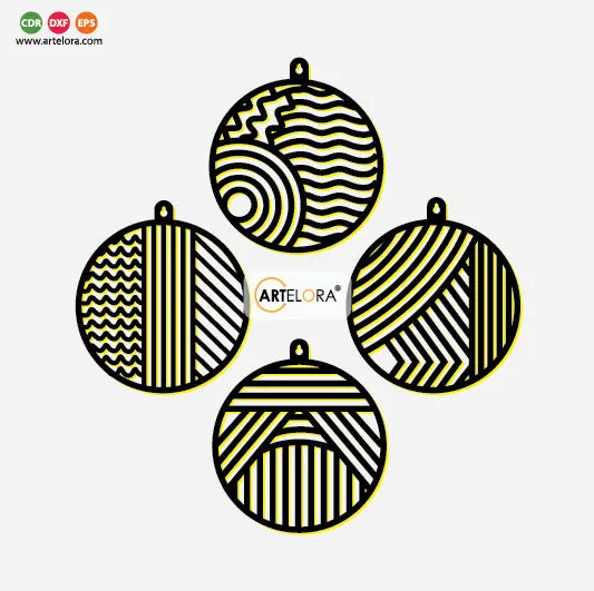 2D Modern Art Weather Elements