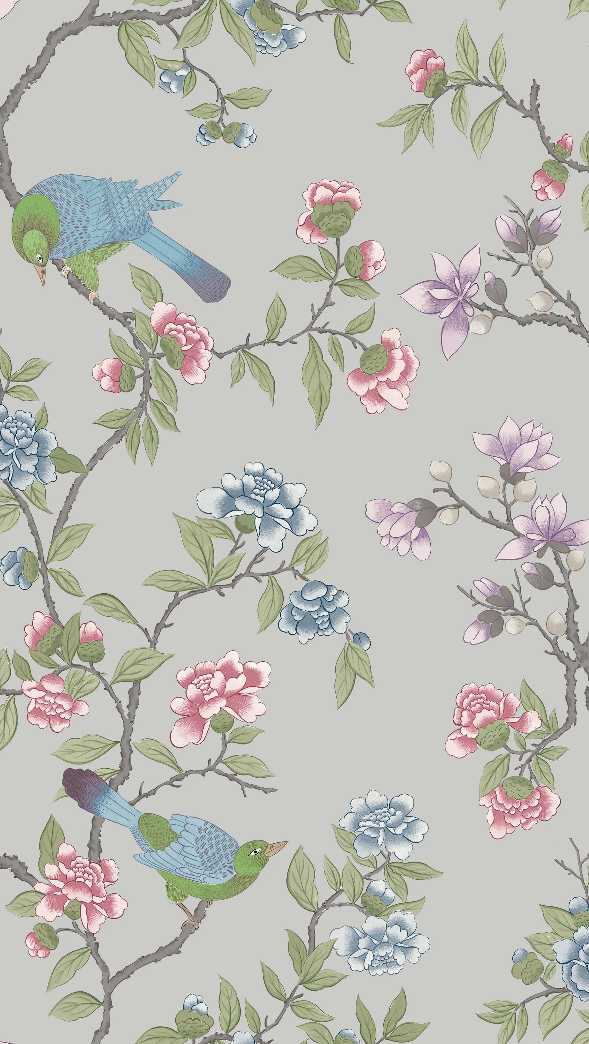 Aderyn Wallpaper by Little Greene