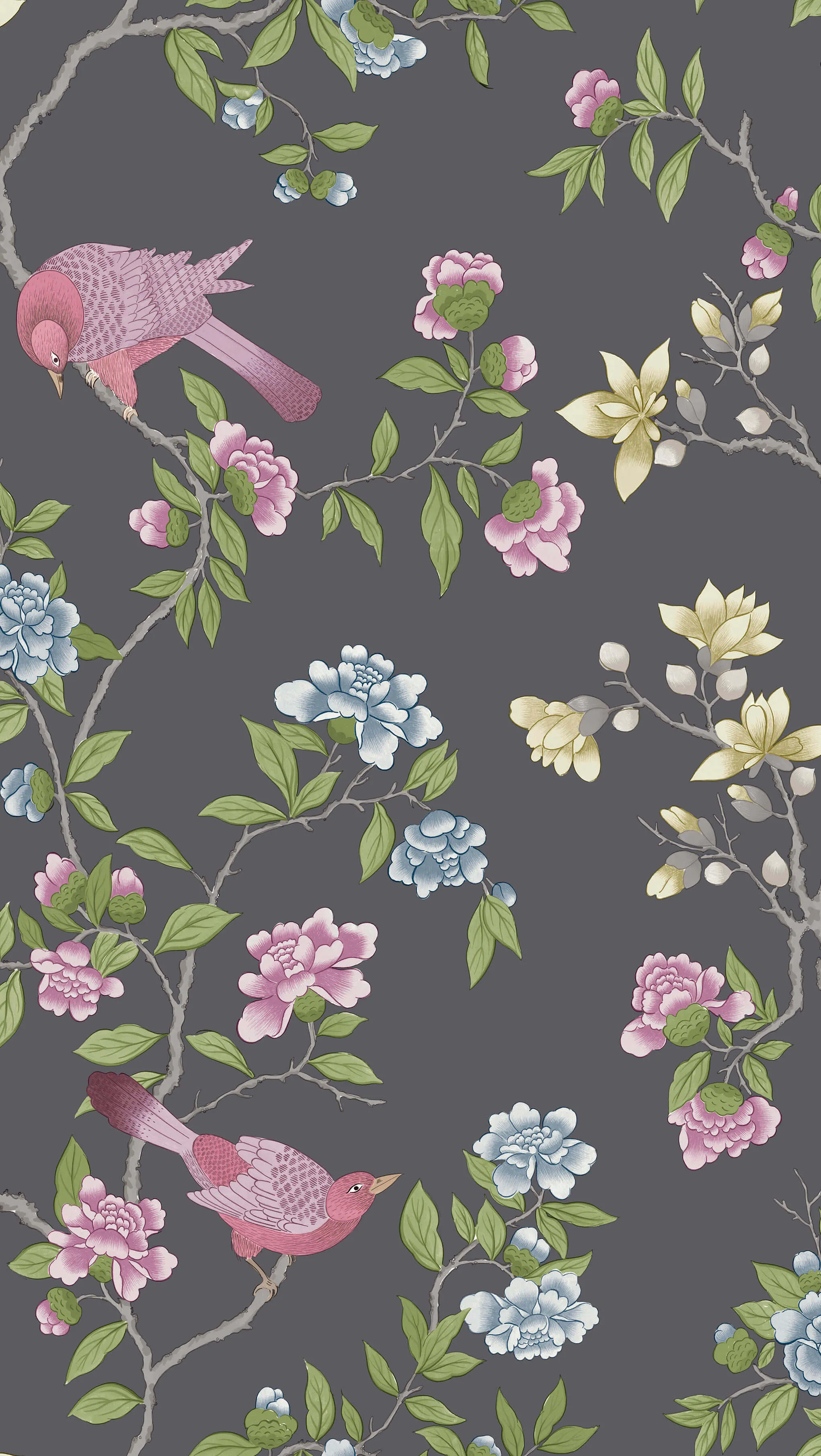 Aderyn Wallpaper by Little Greene