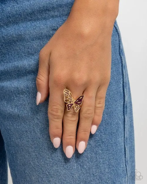 Aerial Auction - Purple Ring