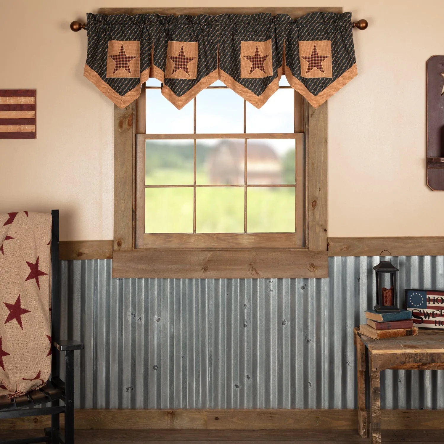 American Dream 72" Star Valance