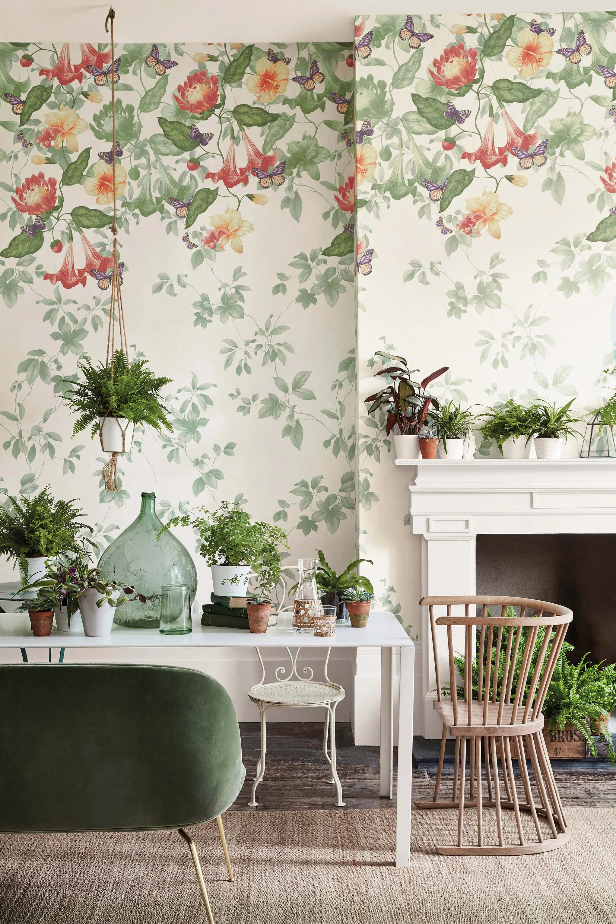Asterid Wallpaper by Little Greene