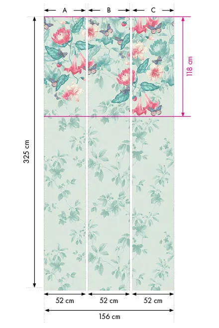 Asterid Wallpaper by Little Greene