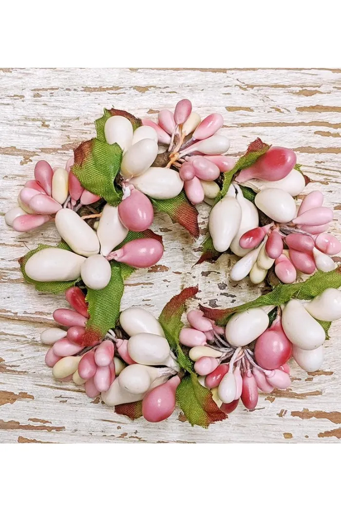 Bead Chain Garland, Long, Cherry Blossom 31"