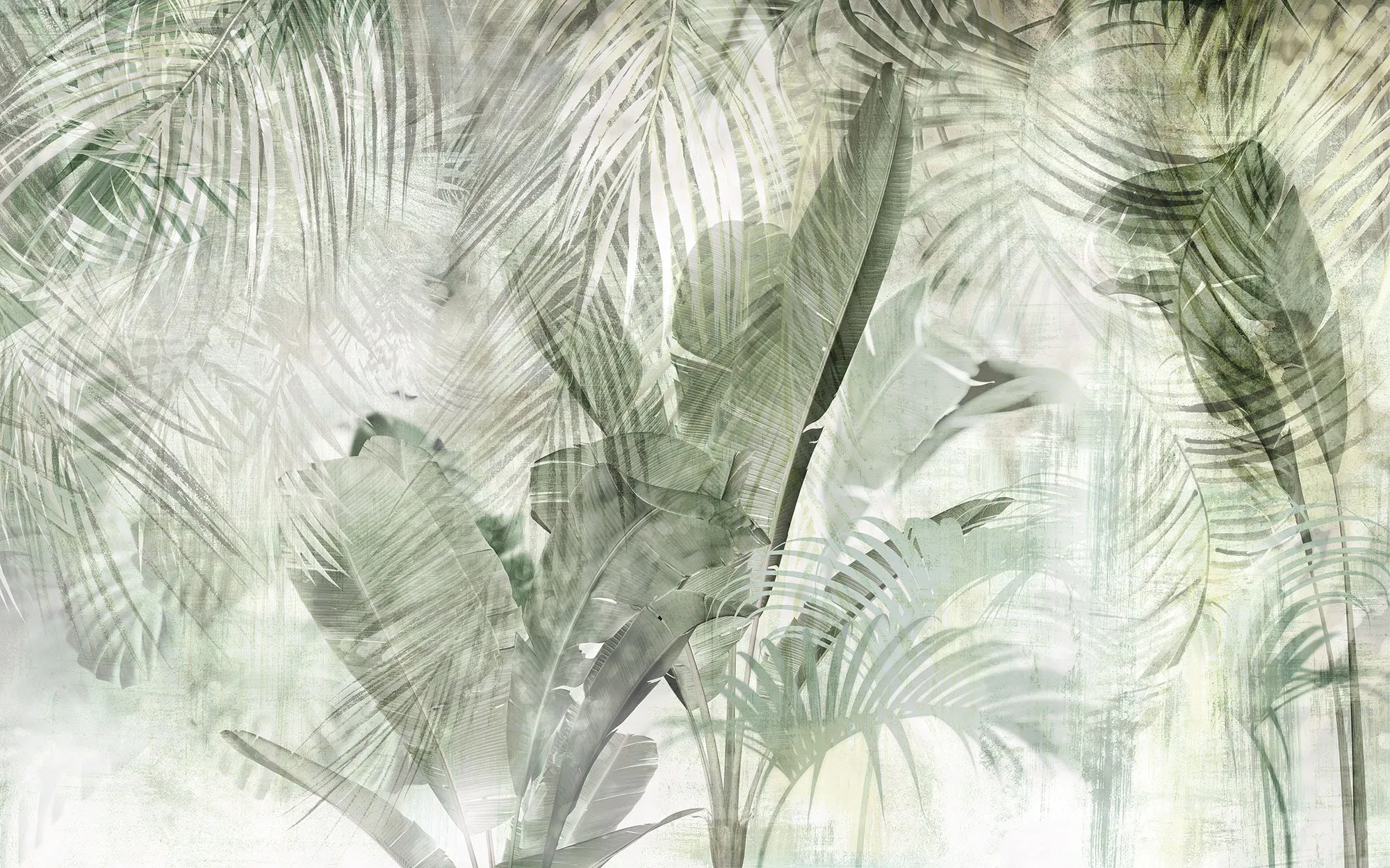 Botanical Boho Mural Wallpaper