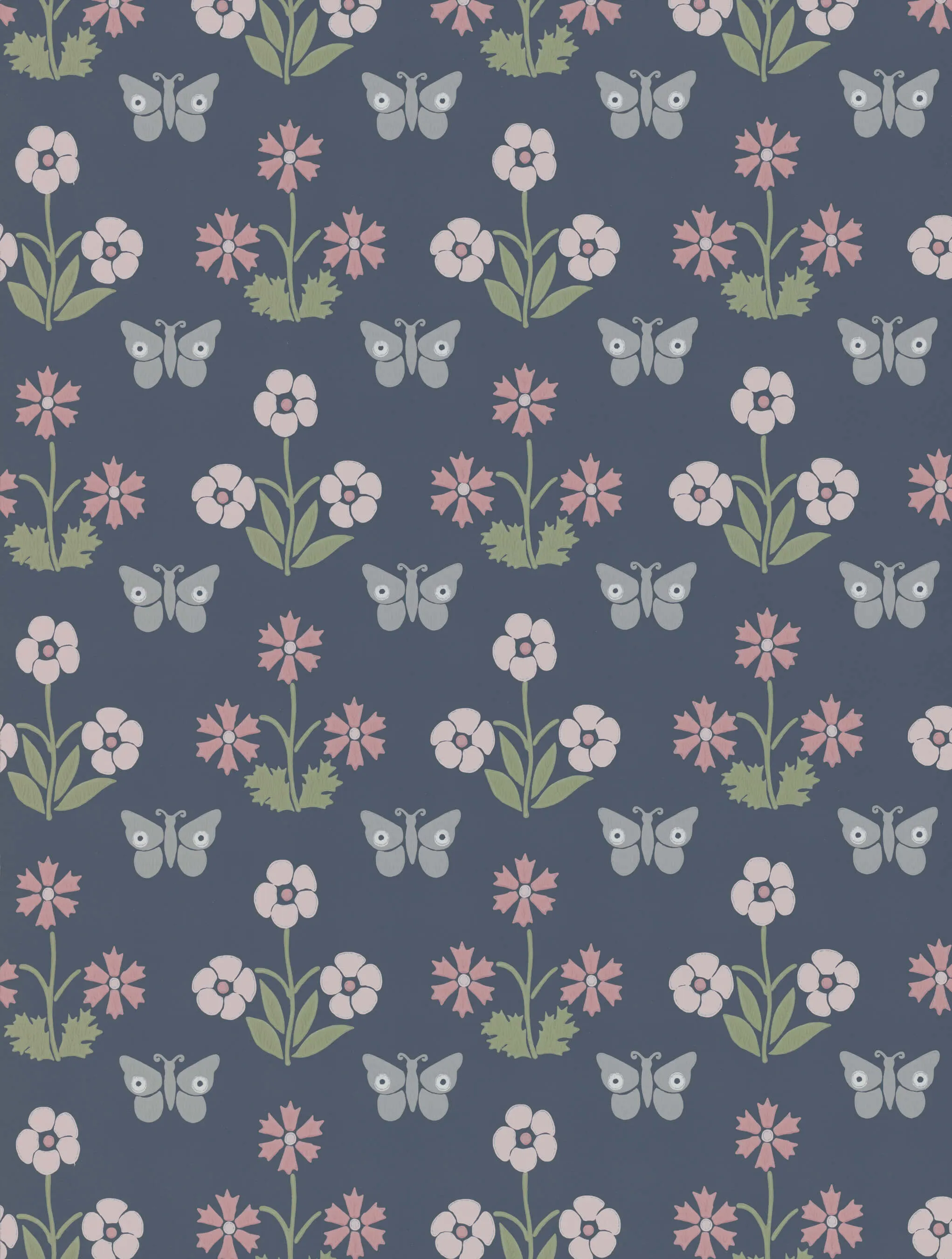Burges Butterfly Wallpaper by Little Greene