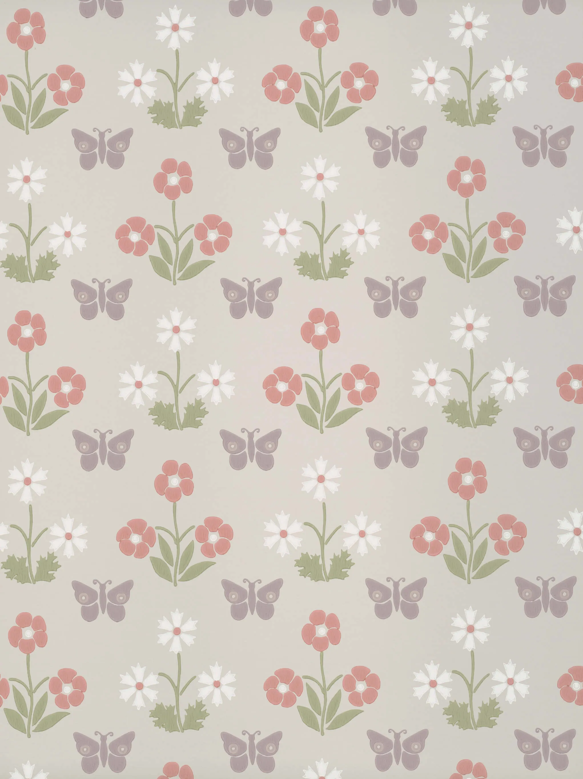 Burges Butterfly Wallpaper by Little Greene