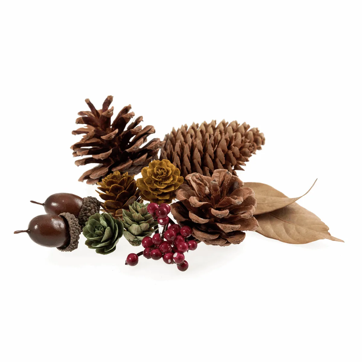 Christmas Natural Acorn Mix Bag: 45g