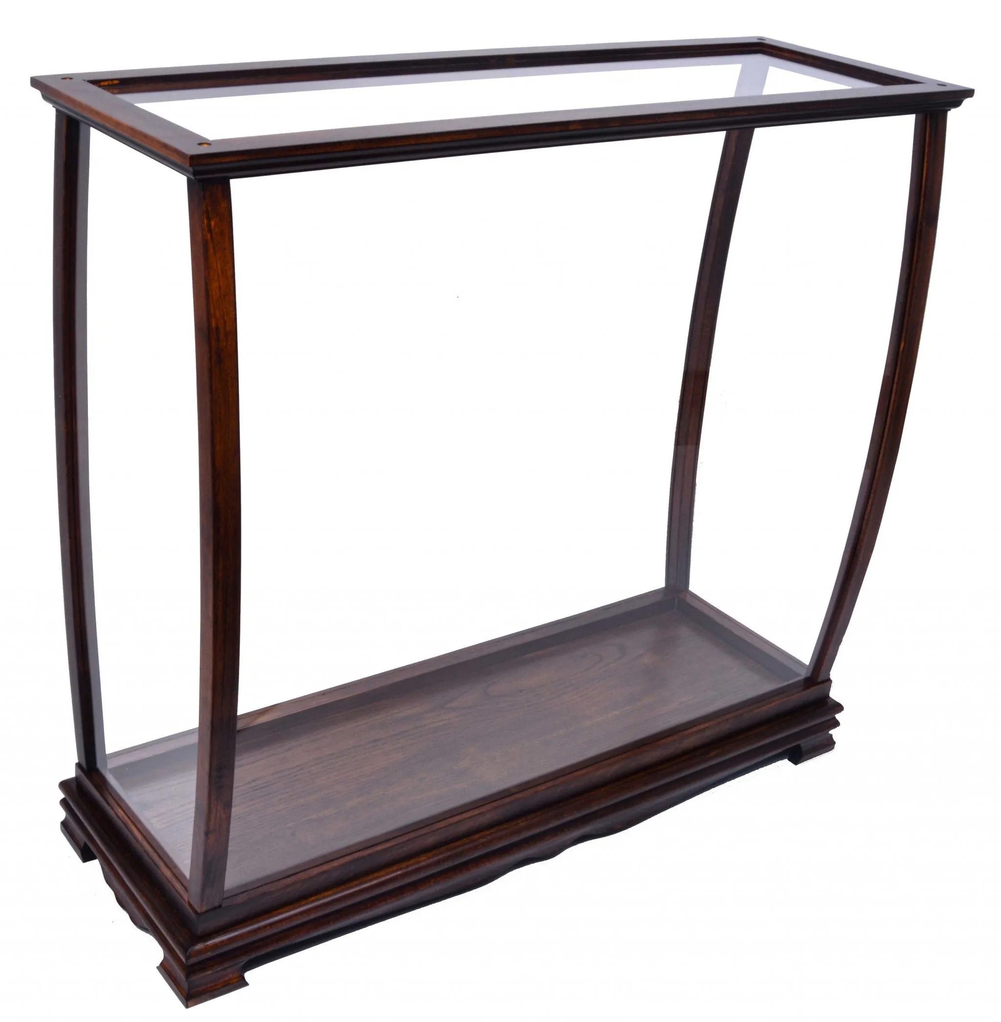 Classic Brown For Midsize Tall Ship Display Case By Homeroots