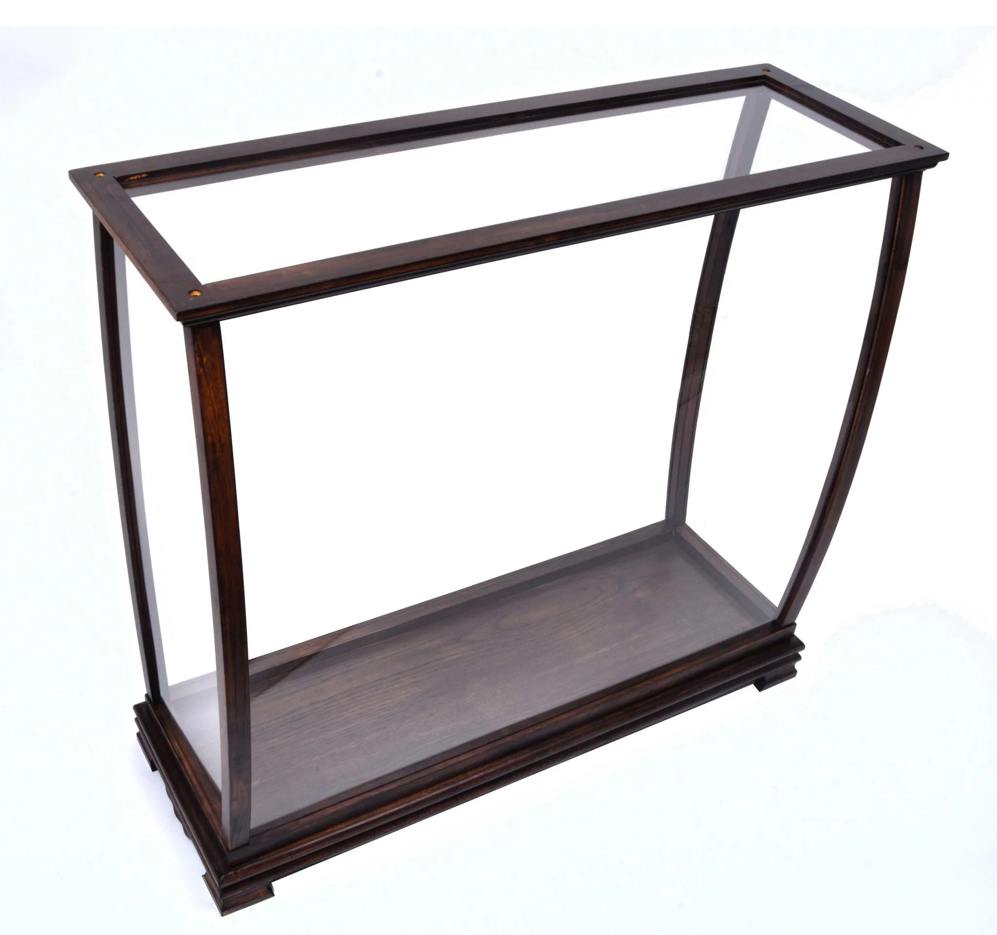 Classic Brown For Midsize Tall Ship Display Case By Homeroots