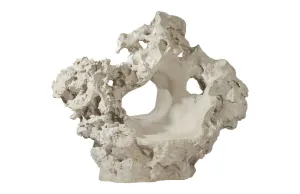 Colossal Cast Stone Sculpture with Seat Roman Stone