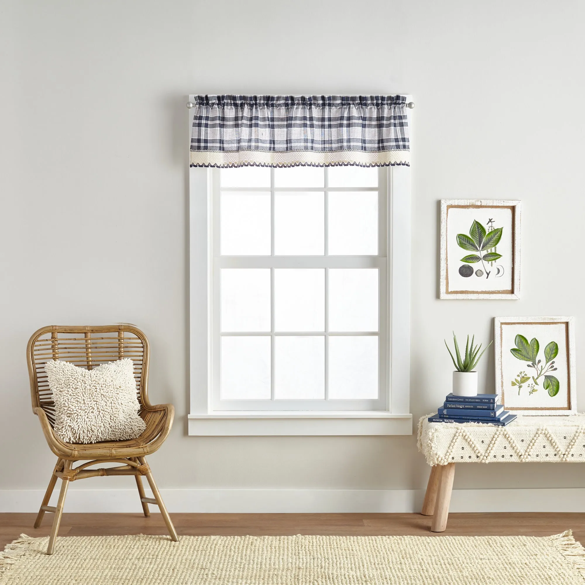 Curtainworks Seaton Plaid Tiers