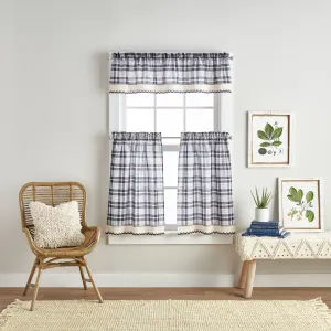 Curtainworks Seaton Plaid Tiers