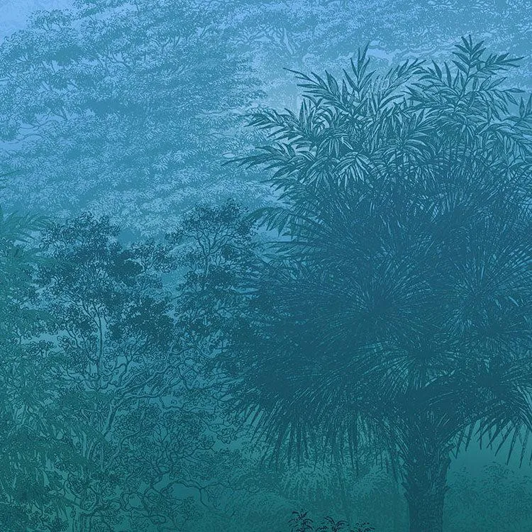 Deep in the Jungle Mural Wallpaper