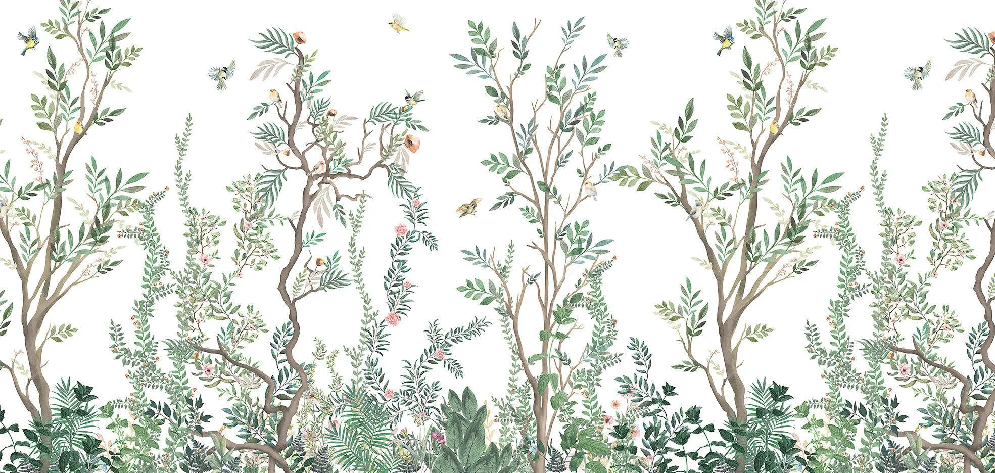 Dream Garden Mural Wallpaper
