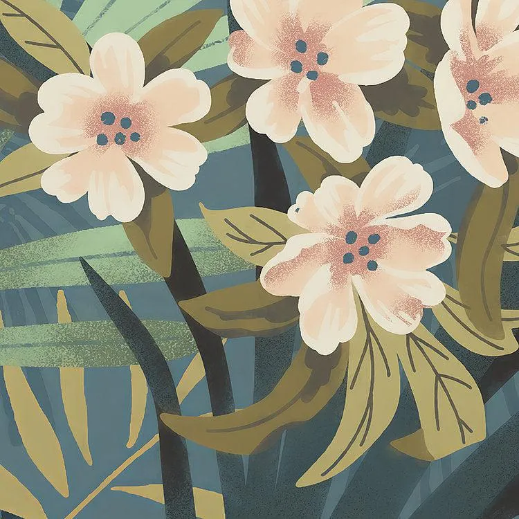 Enchanted Jungle Mural Wallpaper