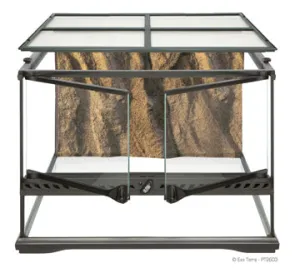 Exo Terra Natural Terrarium - Advanced Reptile Habitat - Low, 18in x 18in x 12in