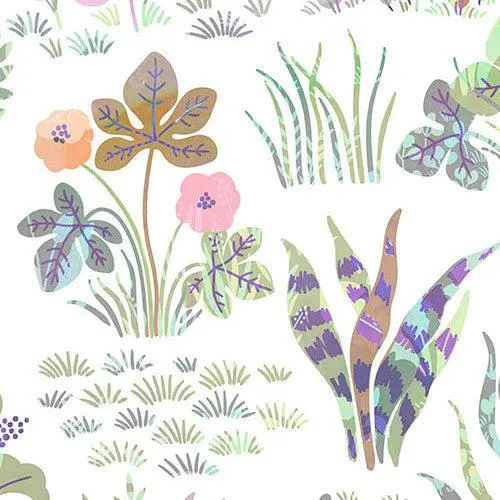 Flower Farm Mural Wallpaper