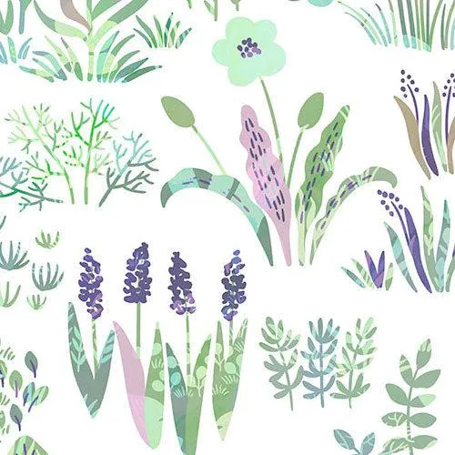 Flower Farm Mural Wallpaper