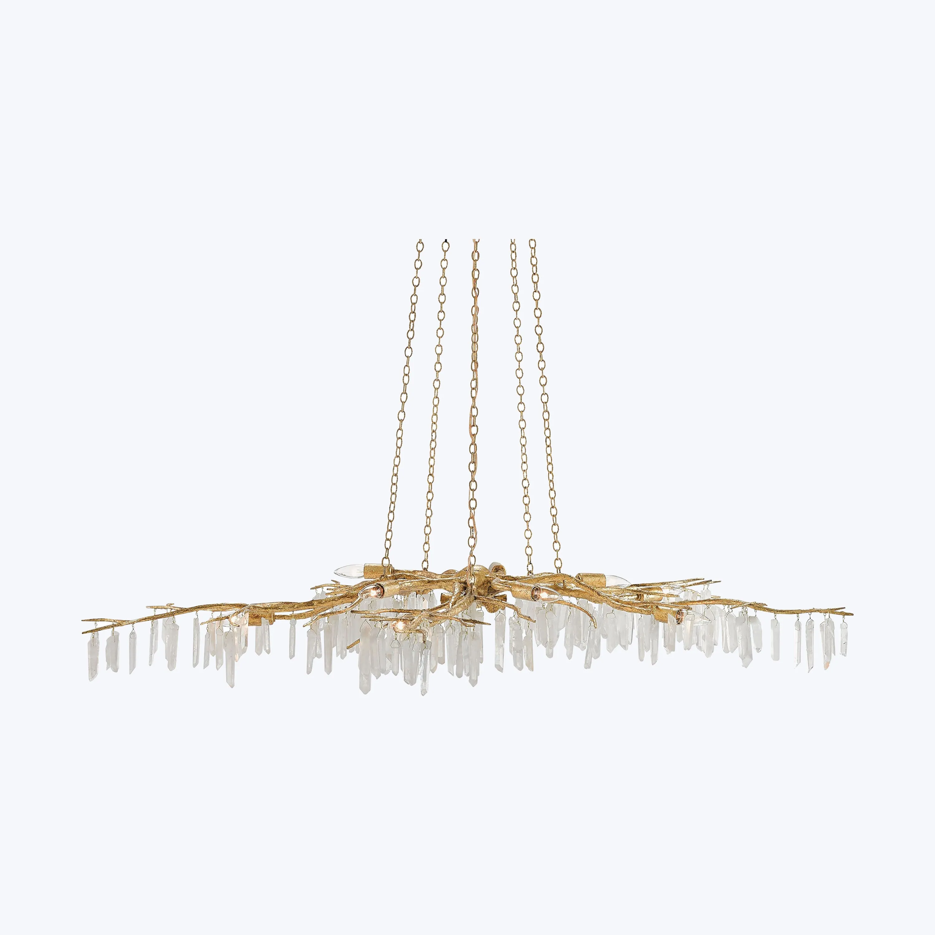 Forest Light Crystal Chandelier