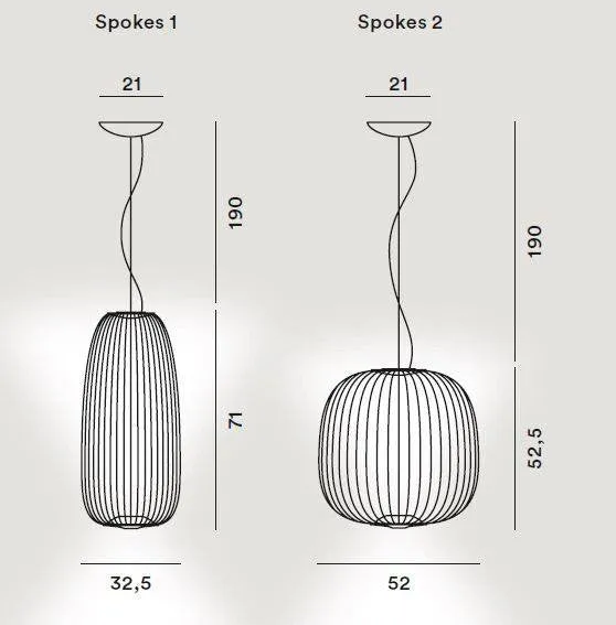 Foscarini Spokes 1 Suspension Pendant