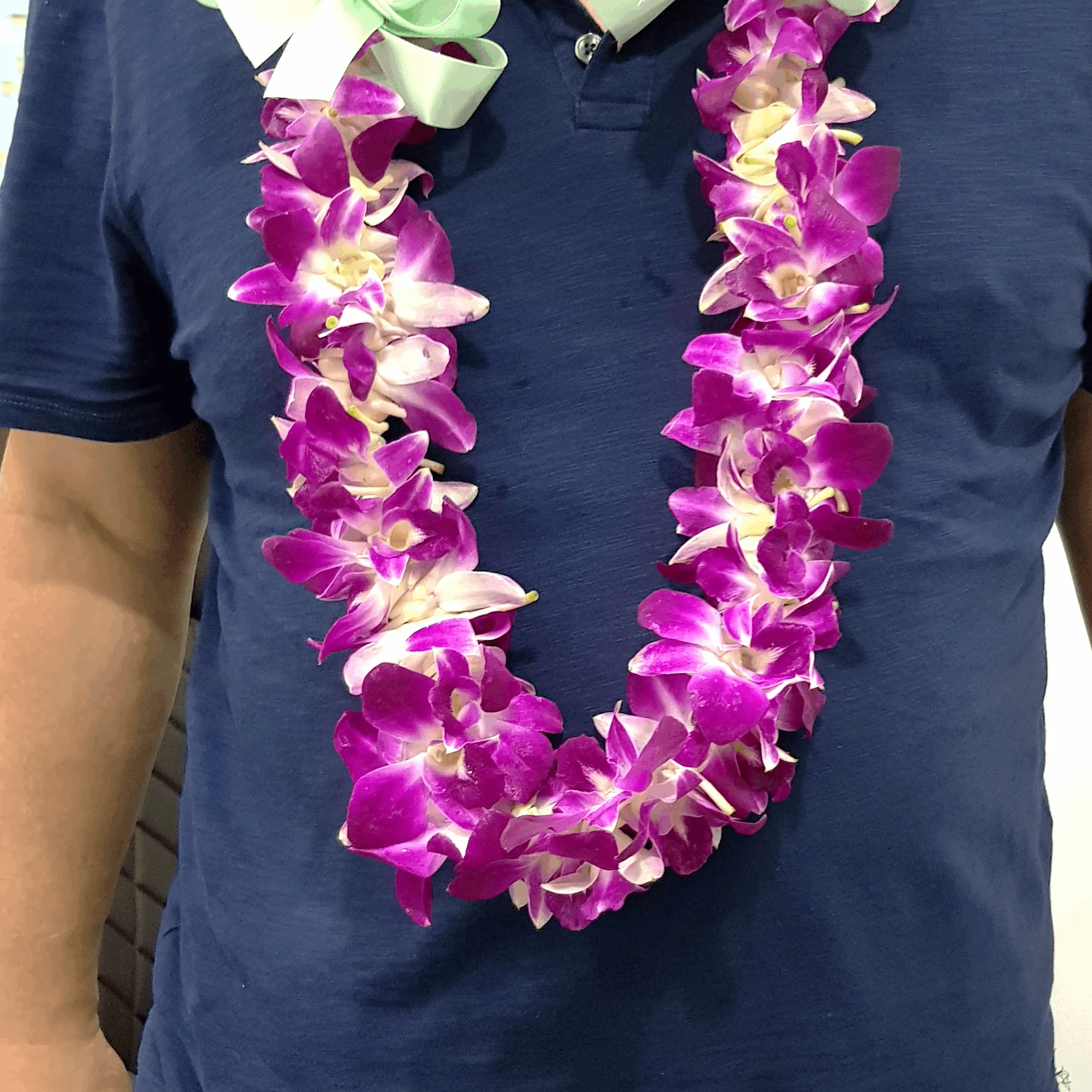 Fresh-cut Orchid Garland - Corporate Gift | CP11