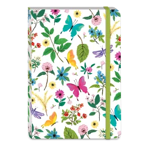 Full Bloom Butterfly Softcover Notebook