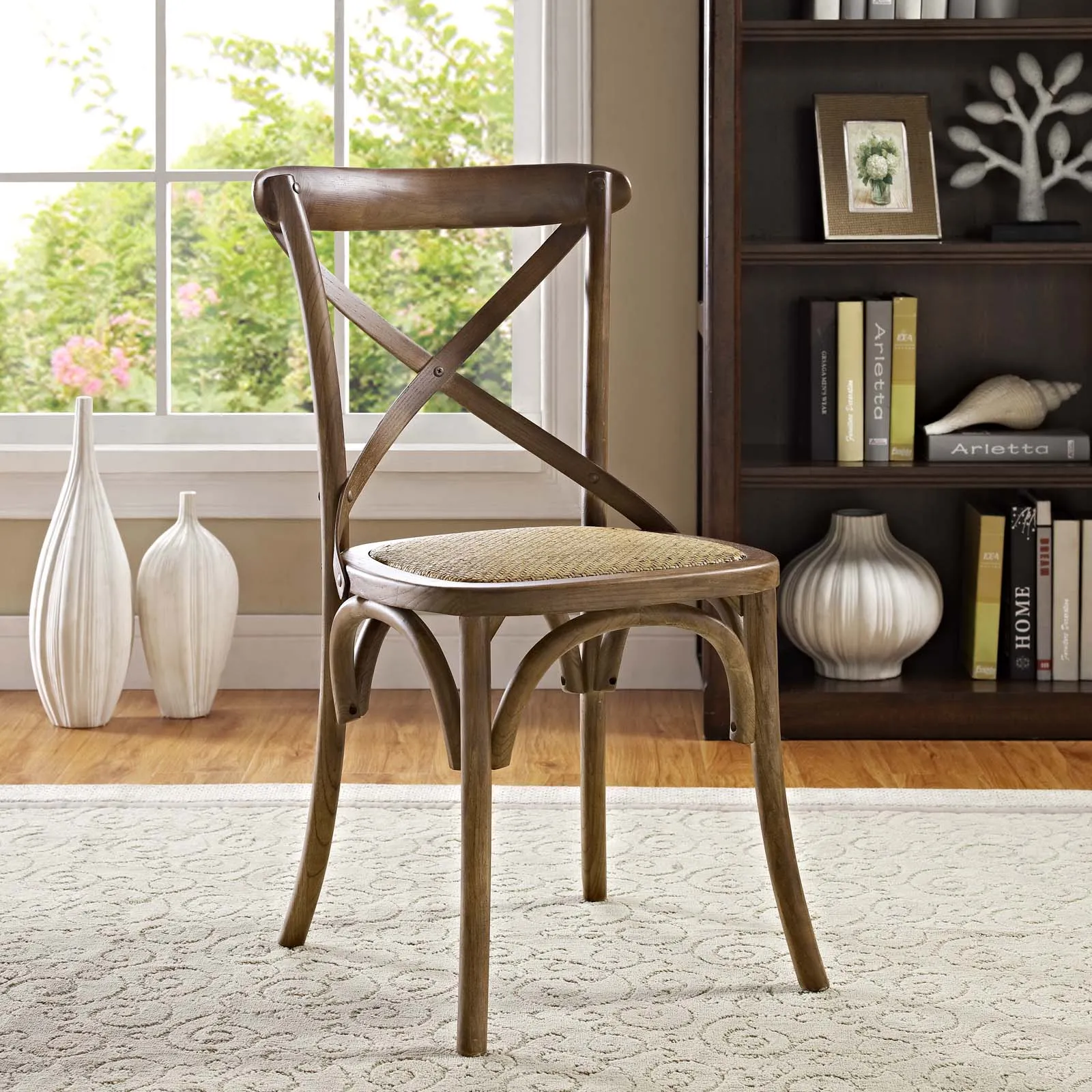 Gear Dining Side Chair Walnut EEI-1541-WAL