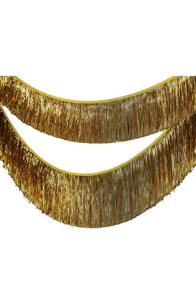 Gold Tinsel Garland