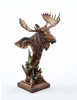 Heavy Weight Moose - Sculpture