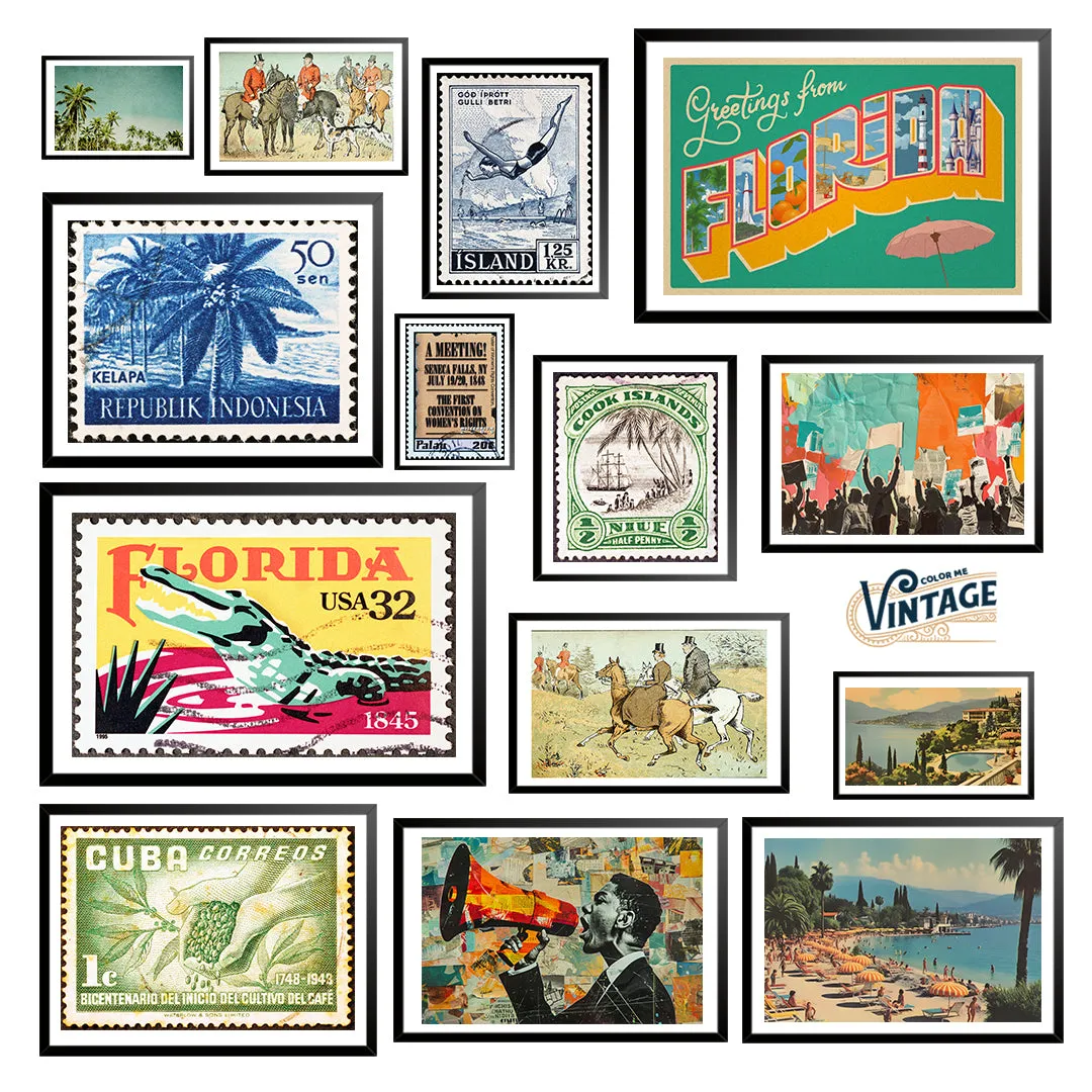 Indonesian Stamp 2 Custom Art