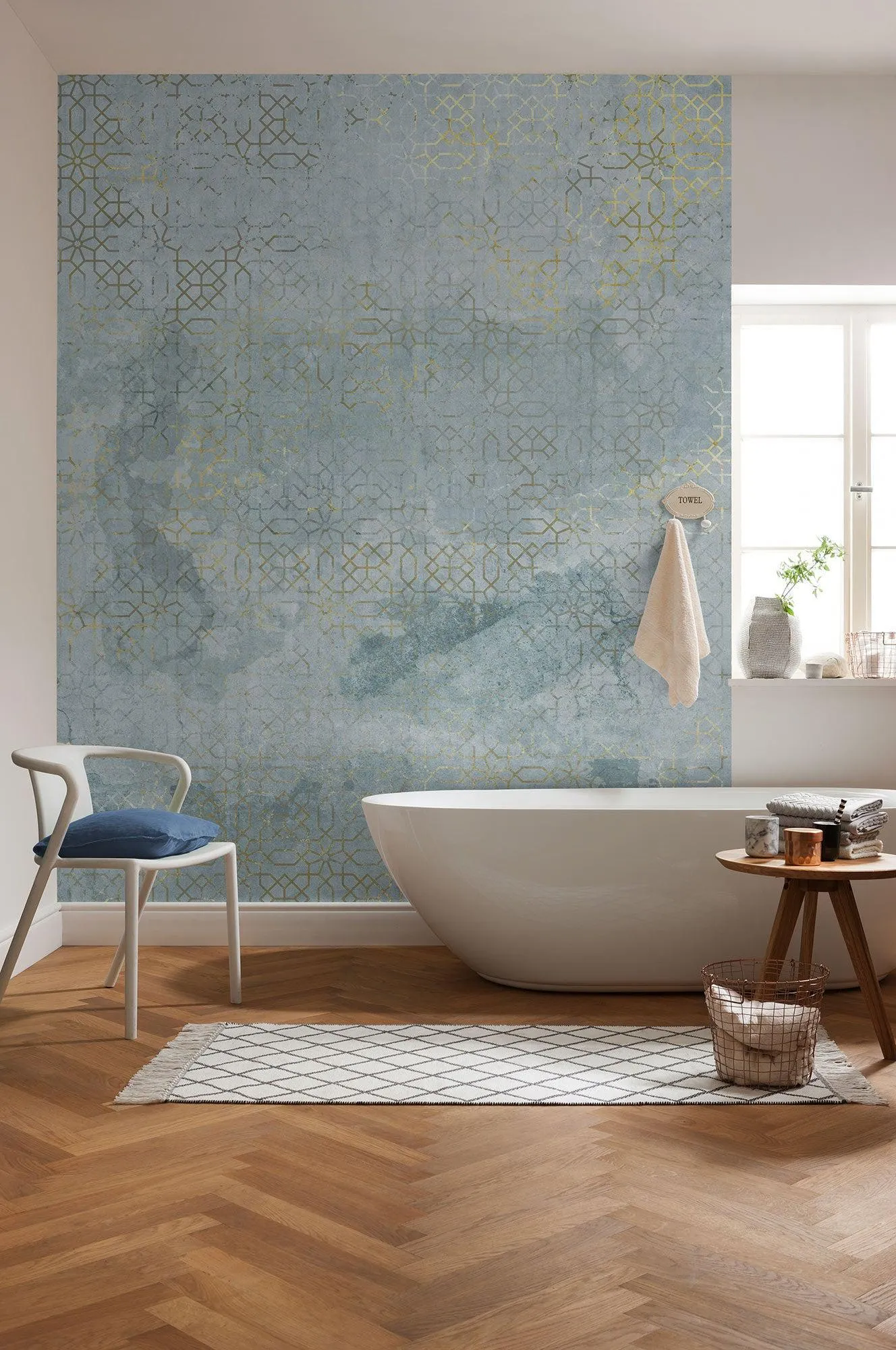 Jaunty Jewels Mural Wallpaper