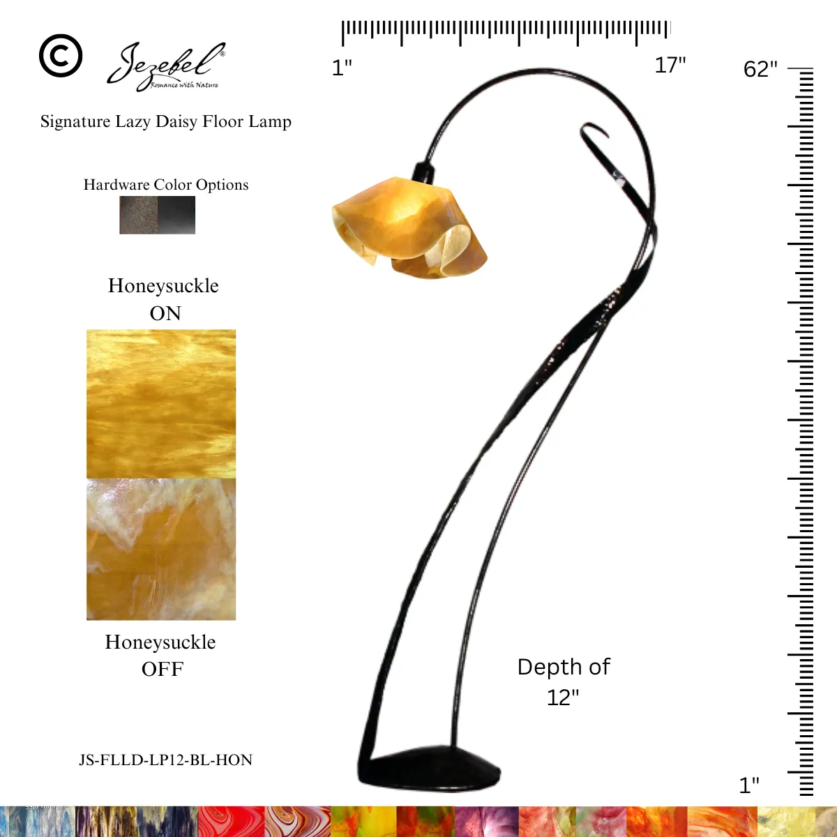 Jezebel® Lily Lazy Daisy Floor Lamp