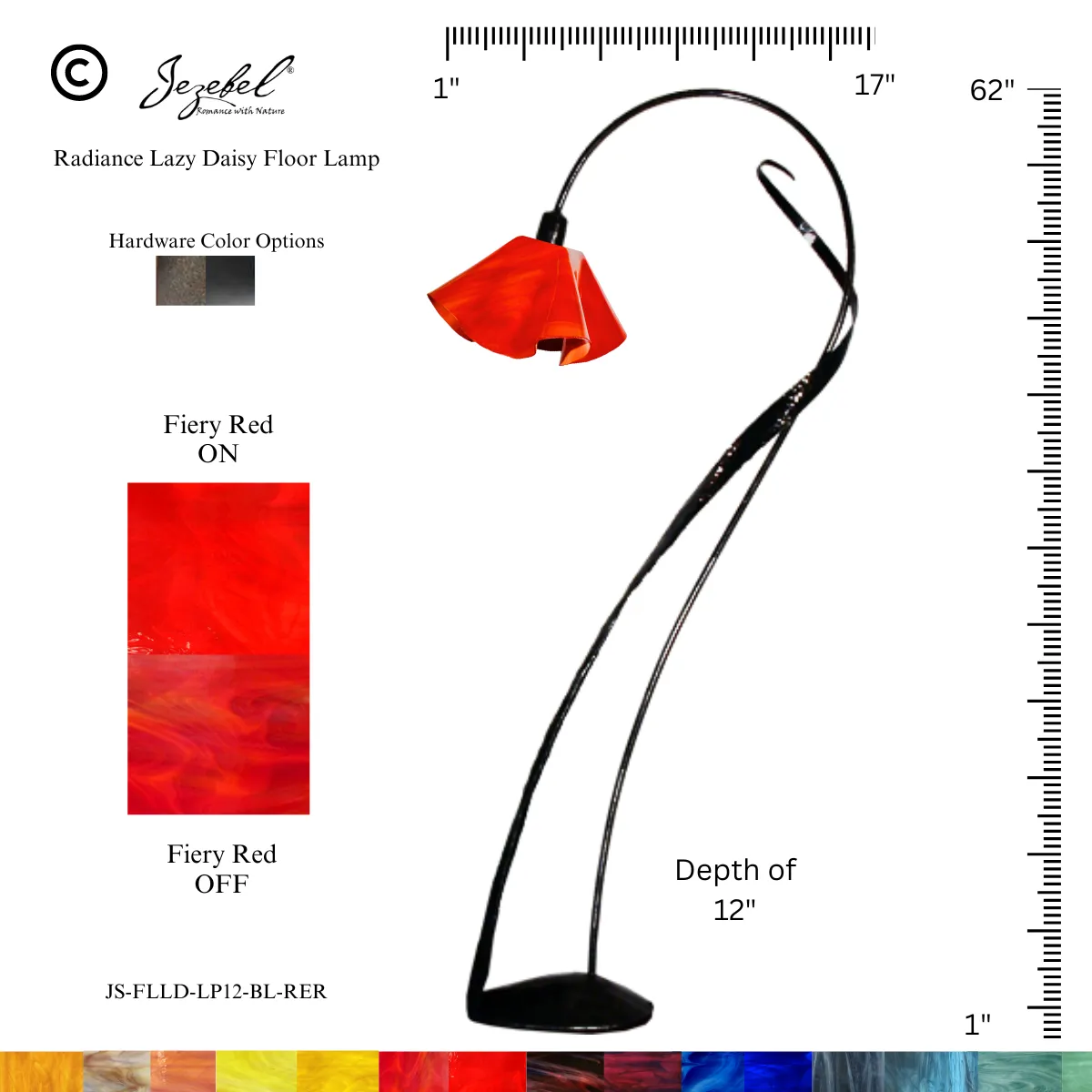 Jezebel® Lily Lazy Daisy Floor Lamp