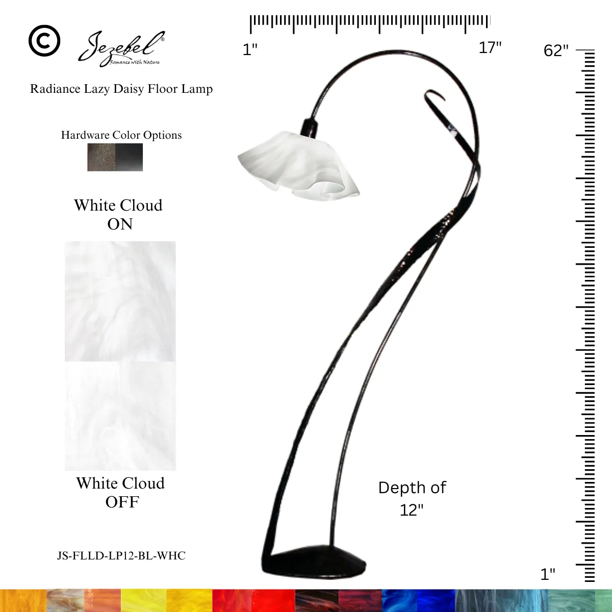 Jezebel® Lily Lazy Daisy Floor Lamp
