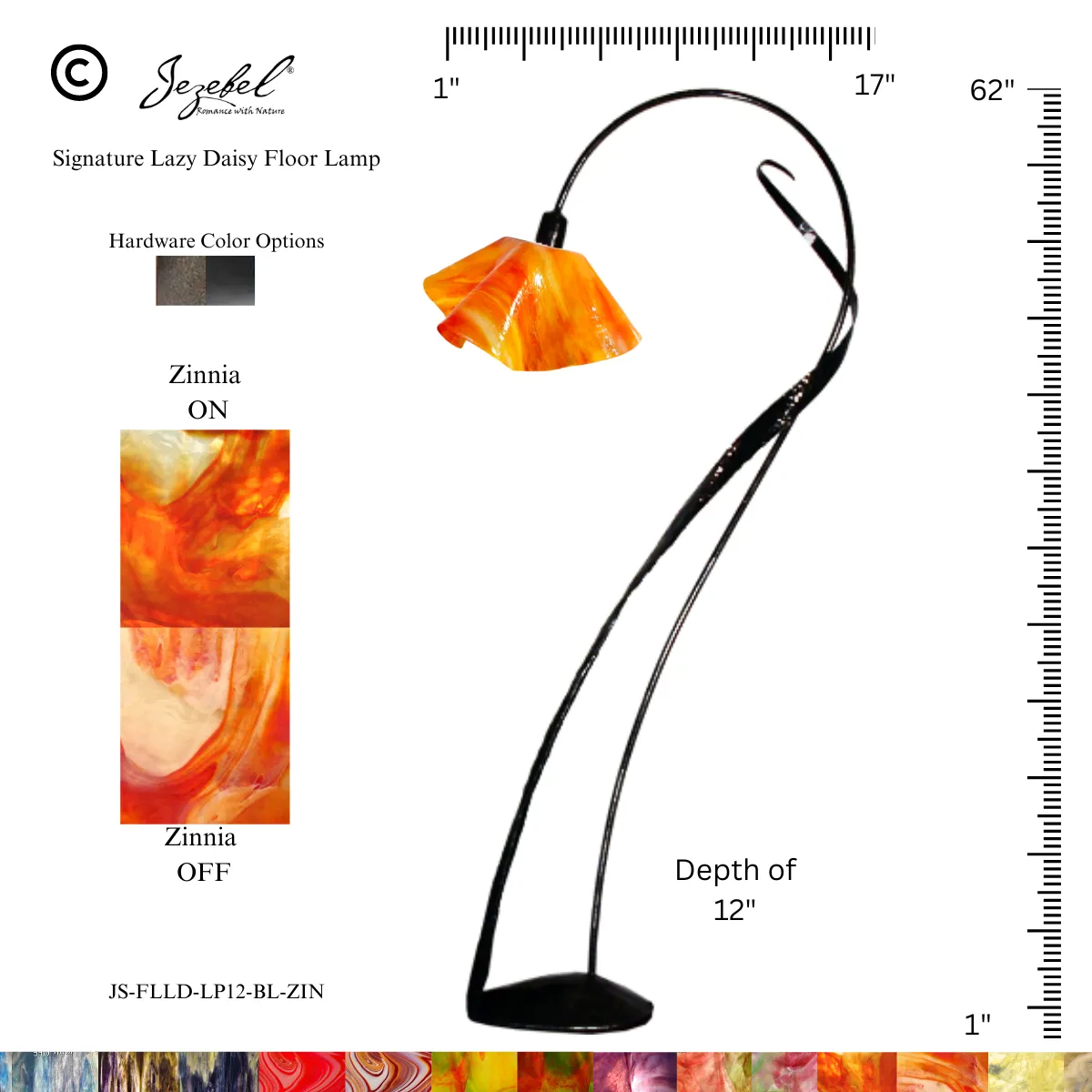 Jezebel® Lily Lazy Daisy Floor Lamp