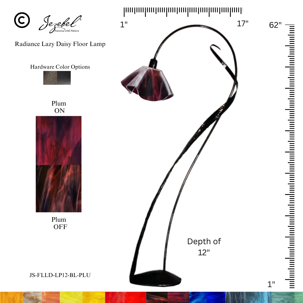 Jezebel® Lily Lazy Daisy Floor Lamp