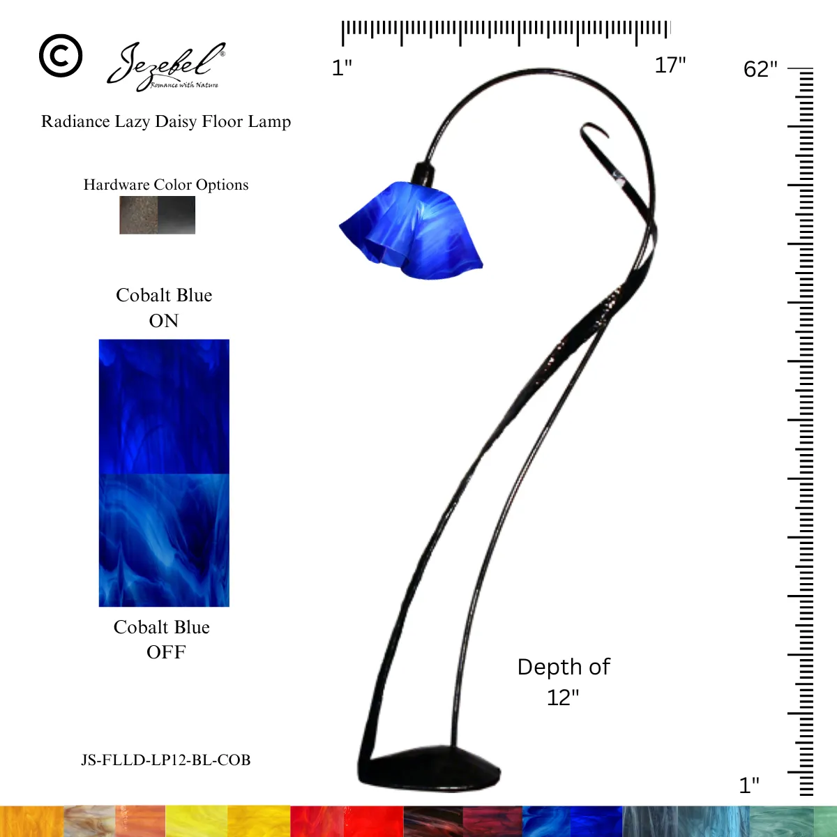 Jezebel® Lily Lazy Daisy Floor Lamp