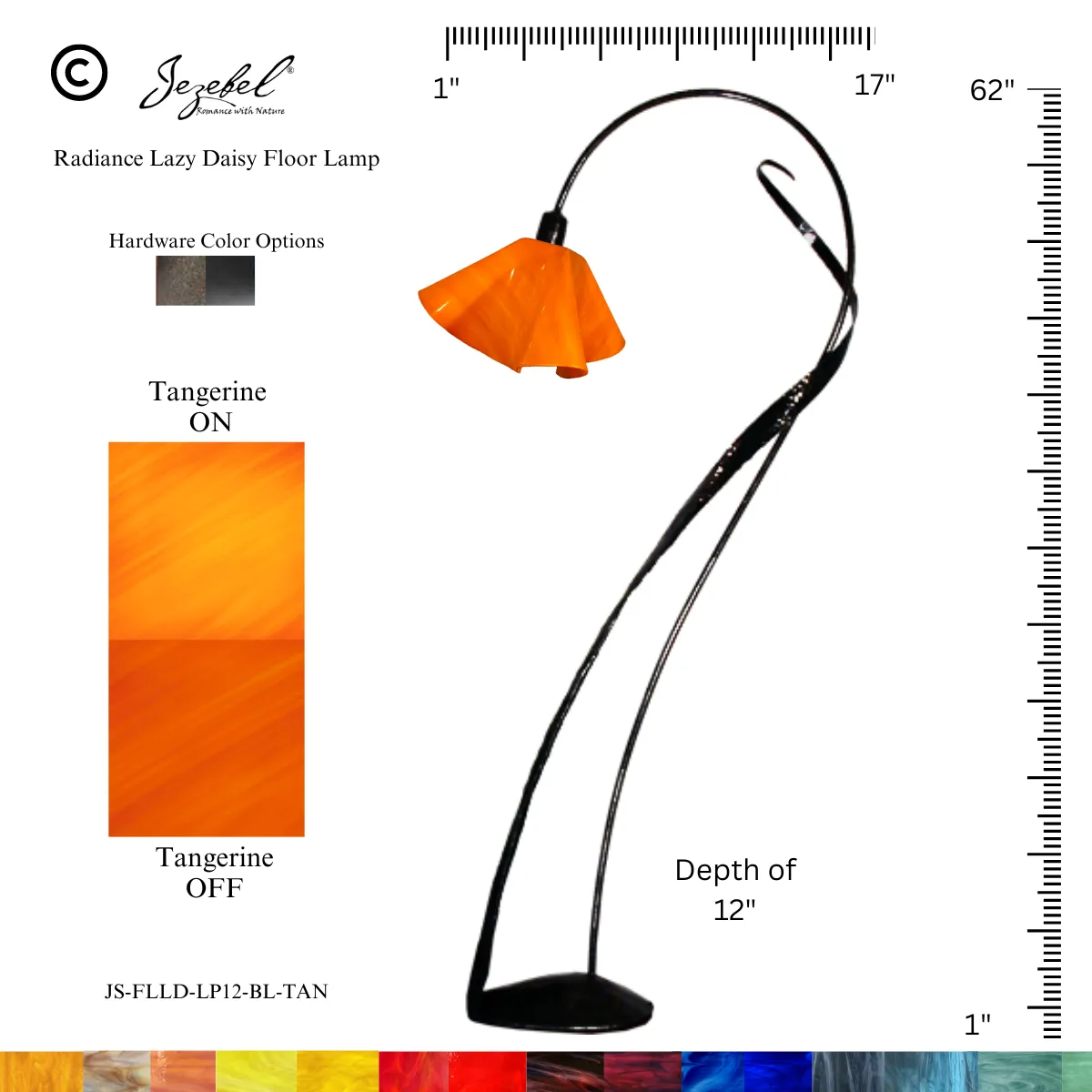 Jezebel® Lily Lazy Daisy Floor Lamp