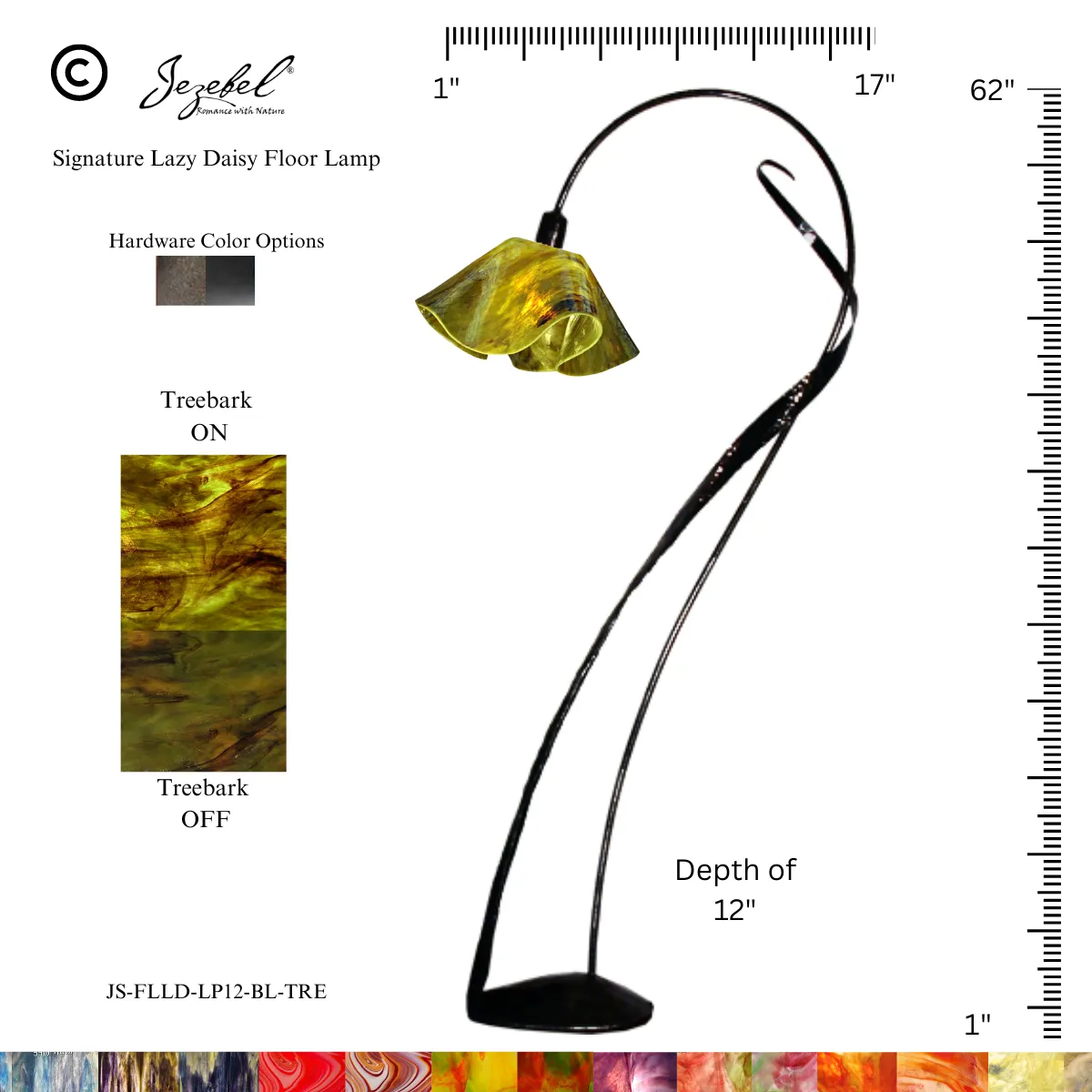 Jezebel® Lily Lazy Daisy Floor Lamp