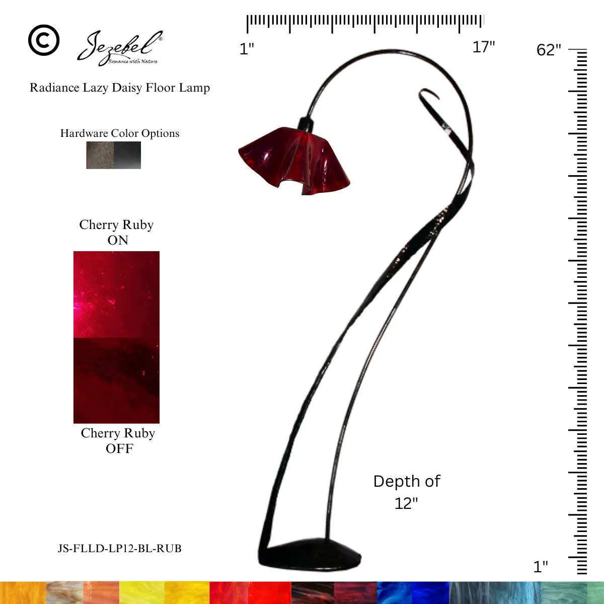 Jezebel® Lily Lazy Daisy Floor Lamp