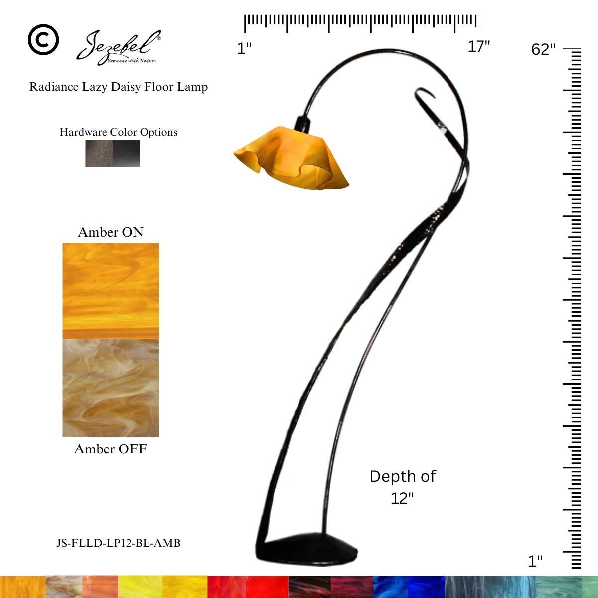 Jezebel® Lily Lazy Daisy Floor Lamp