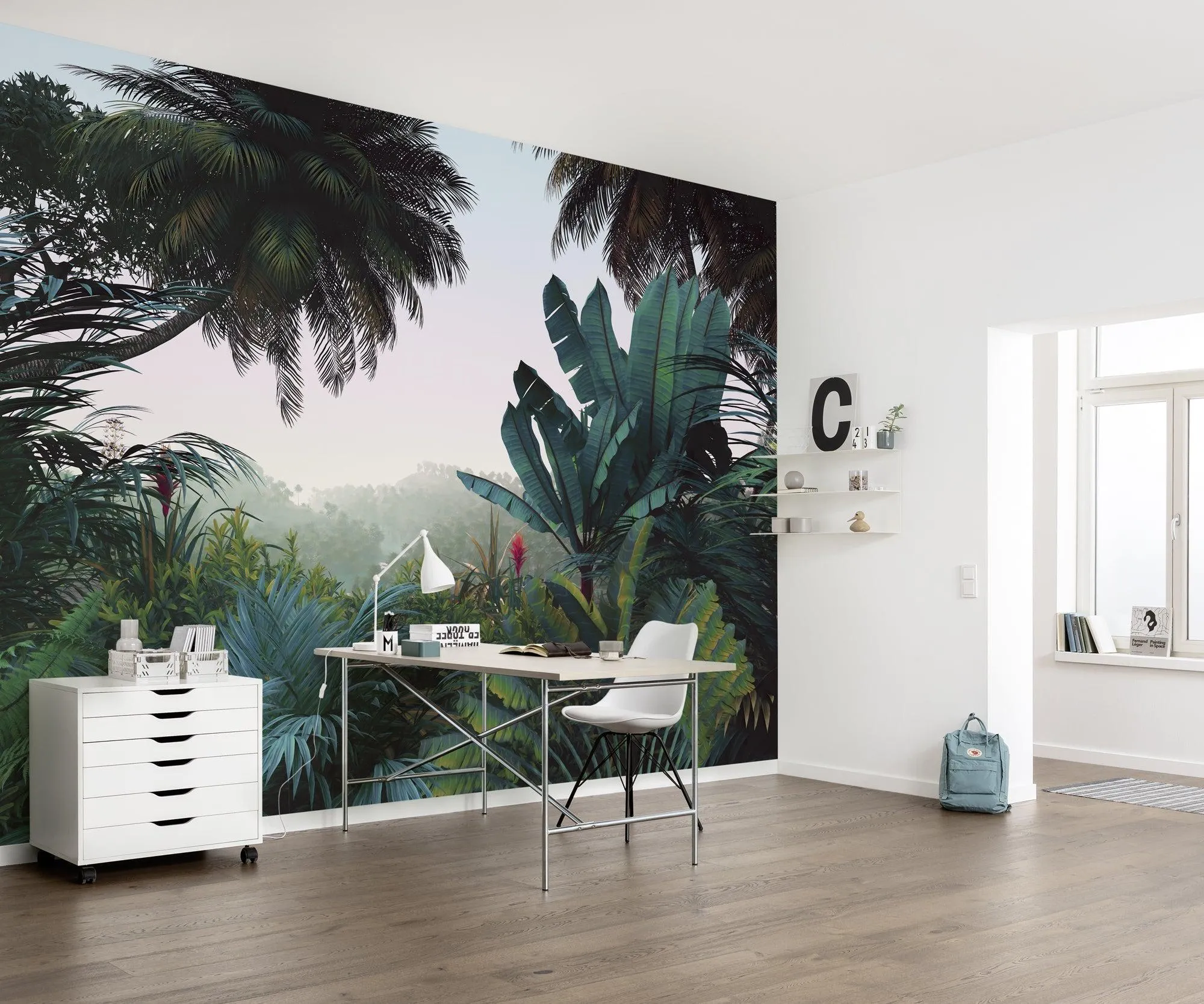 Jungle Morning Mural Wallpaper
