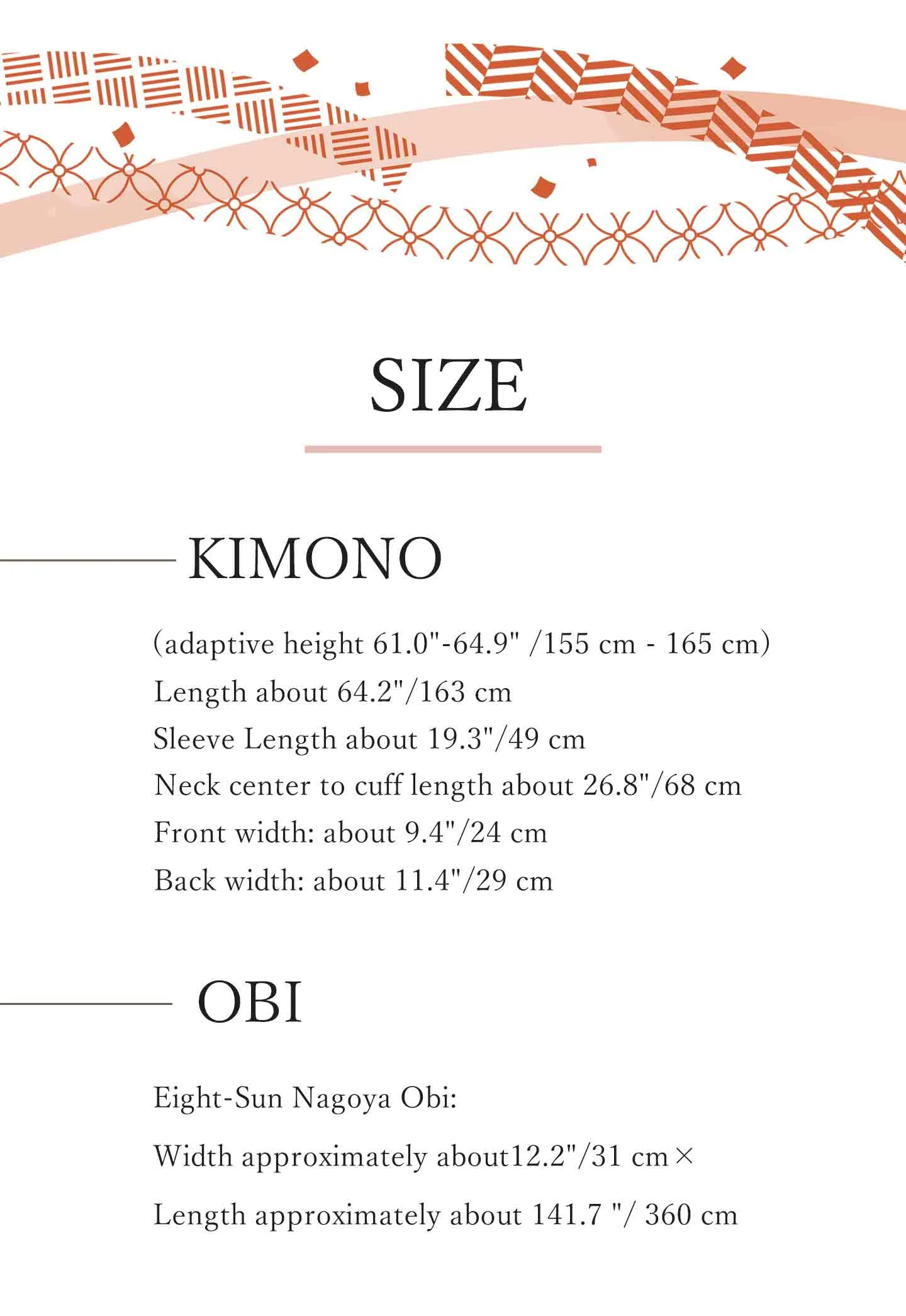 Kimono 4 Piece Coordinate Set / Kimono, Obi, Obi-age, Obi-jime / tailored M Size/white Cherry Blossom