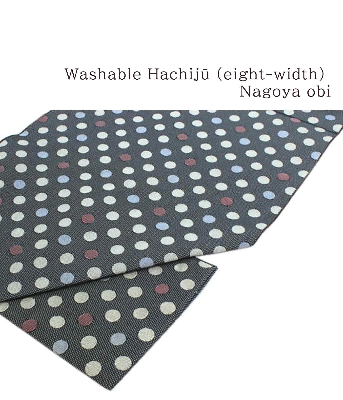 Kimono 4 Piece Coordinate Set / Kimono, Obi, Obi-age, Obi-jime / tailored M Size/white Cherry Blossom