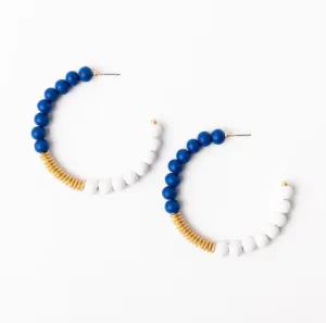 LG Blue&White Kelly Earring