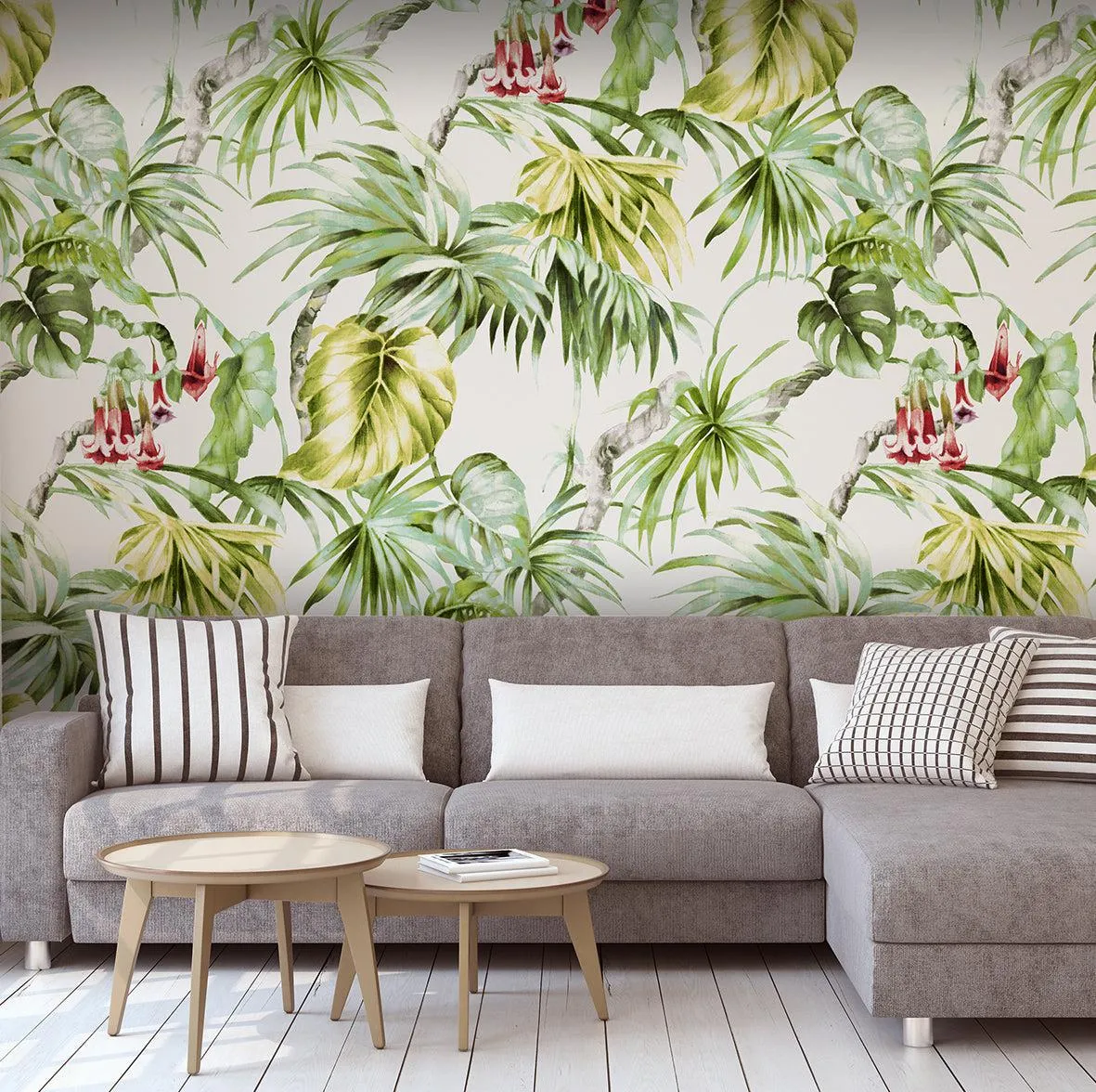 Lilly of the Valley Mural Wallpaper
